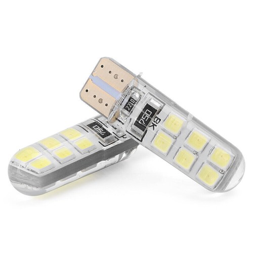 1Set T10 W5W 12SMD 2835 LED Canbus Error Free Light Bulb Xenon 6000K White 10pcs - Picture 3 of 7