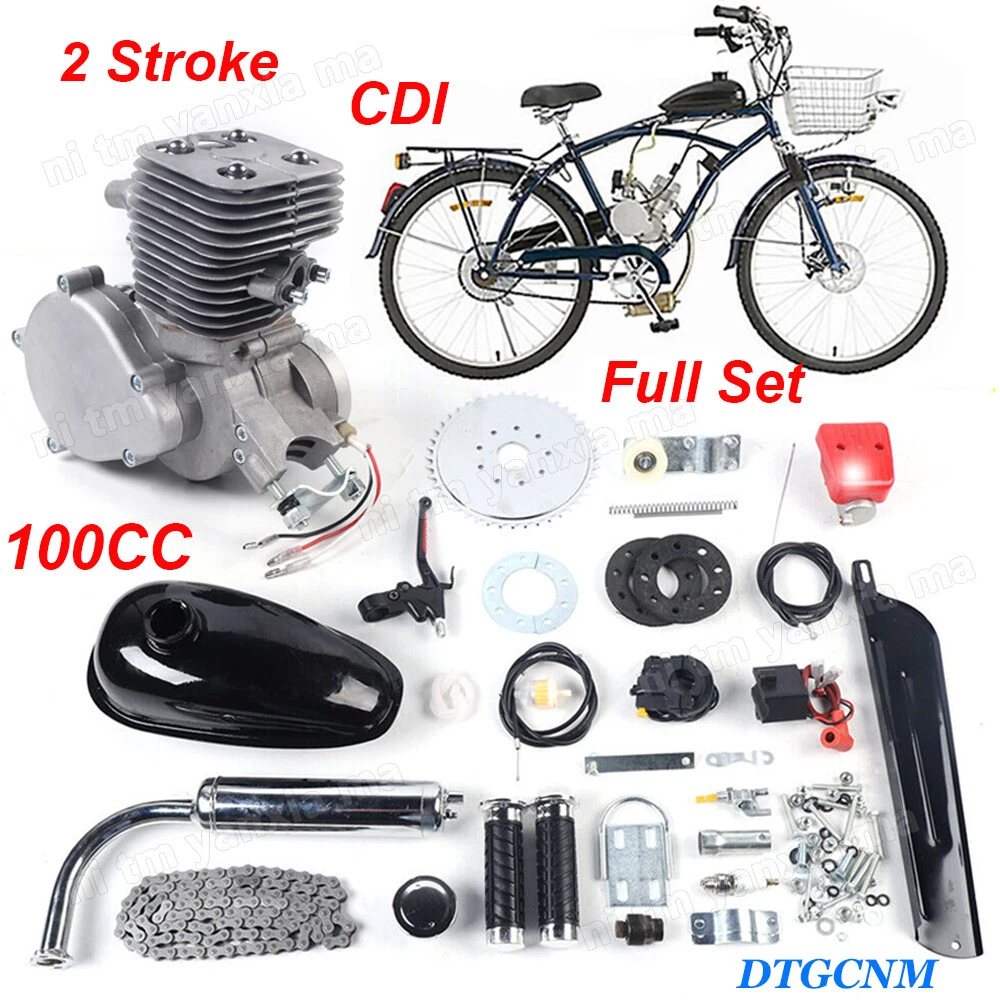 80cc 2-Takt Fahrrad Benzin Fahrrad Motor Kit