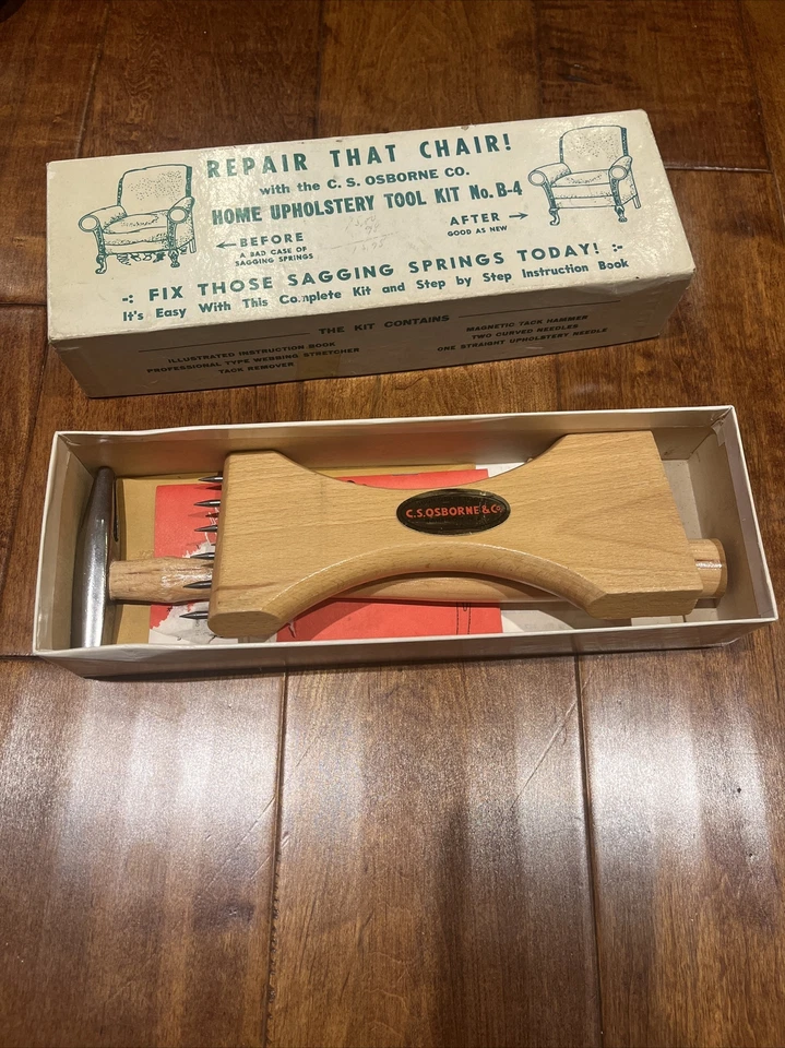 Vintage C.S. Kit de tapicería Osborne B-3 Foto 2 de 4