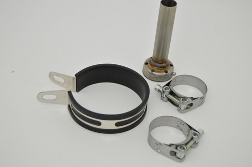 Aprilia RSV Mille Exhaust SP Diabolus Titanium Round XL Carbon Outlet 2001 2002 - Picture 3 of 8