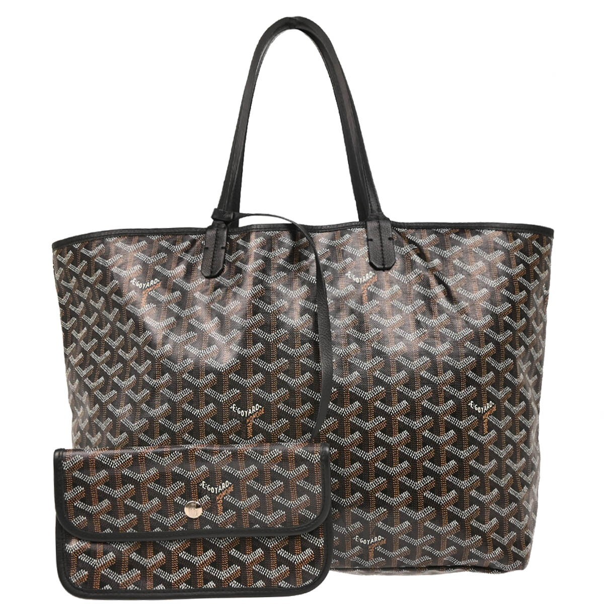 【GOYARD】 SAINT LOUIS セントルイスPM トートバッグ Goyard Black Saint Louis PM Tote Handbag AAS020179 184990 | eBay