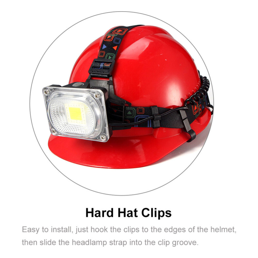 30 Pack Hard Hat Light Clips for Headlamp Hook eBay