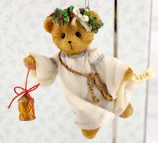 CHERISHED TEDDIES CHRISTMAS ANGEL ORNAMENT MAY PEACEFUL BLESSINGS BE YOURS 2011