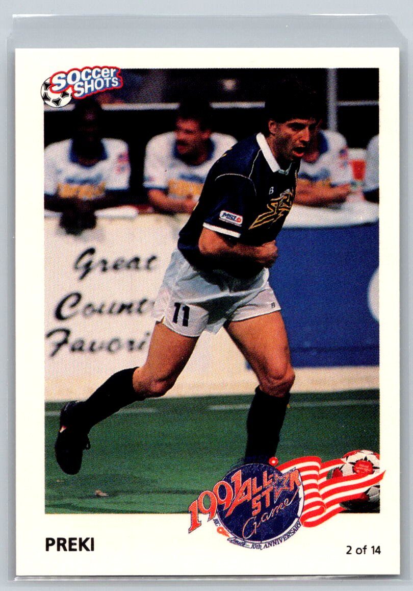 1991 Soccer Shots MSL #2 Preki All-Star