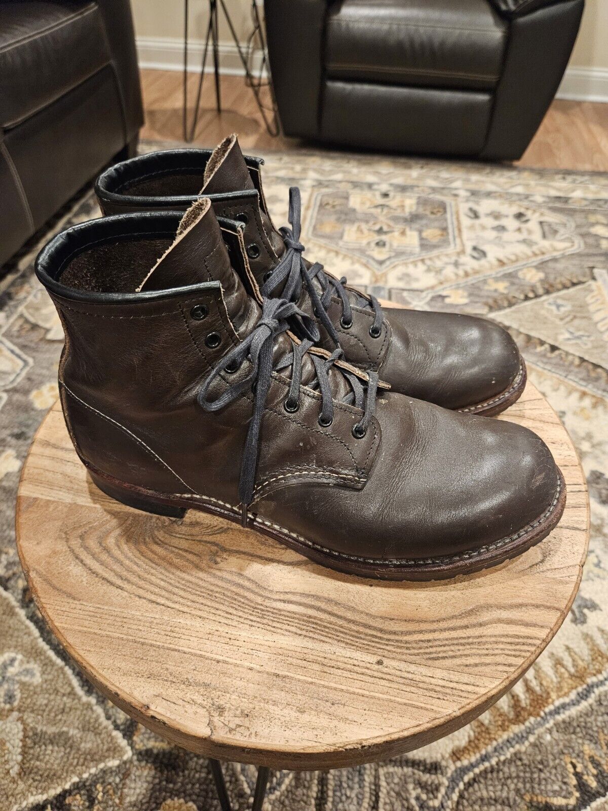 Red Wing 9023 Walnut Beckman 10.5d Rare And Awesome!! - Gem