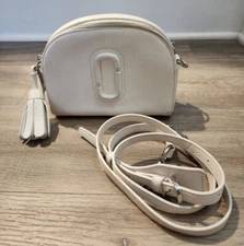 Marc Jacobs Shutter Leather Crossbody Bag. Ship From USA