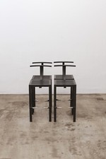 Philippe Starck Sarapis sgabello da bar Driade design anni 80 set di 4