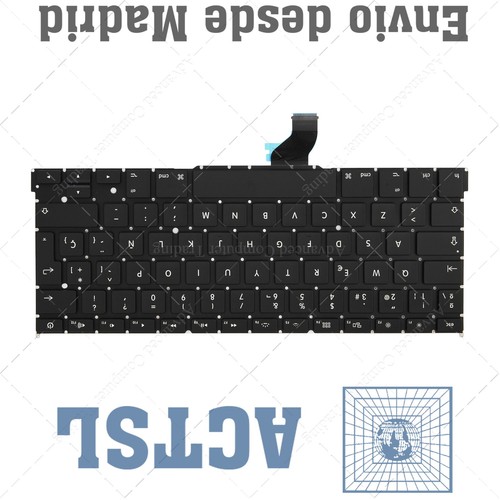 Teclado para portátil Apple MACBOOK PRO A1502 ME866LL/A ME864LL/A MGX92LL/A - Imagen 3 de 8