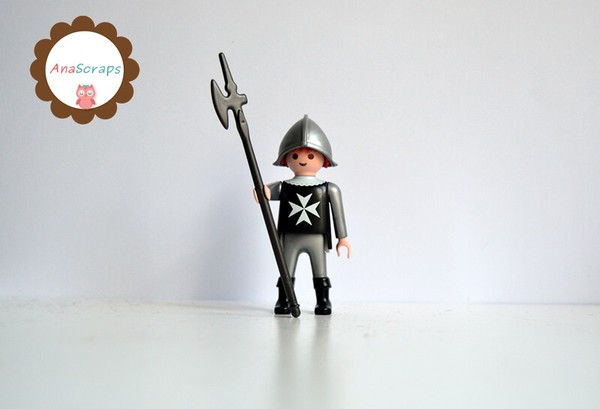 Playmobil - Caballero sargento de la Orden de Malta (Hospitalarios, San Juan)
