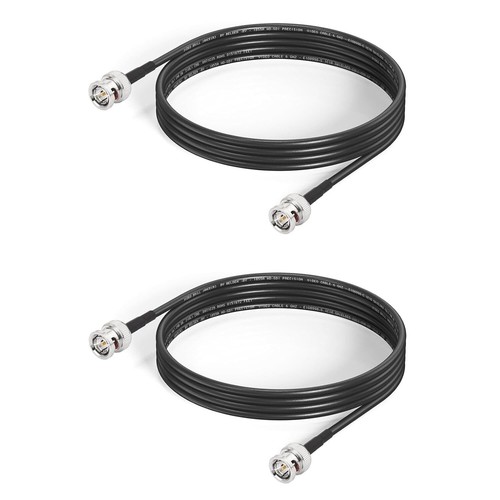 2x 3G/6G HD-SDI Cable BNC Cable 6ft (Belden 1855A) for Security Camera SDI Video - 第 1/7 張圖片
