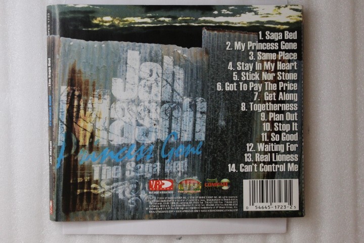 Jah Mason – Princess Gone The Saga Bed CD Reggae
