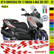 Kit Grafica adesivi decal compatibili con YAMAHA X-MAX 300 X MAX -kit B- c.2171