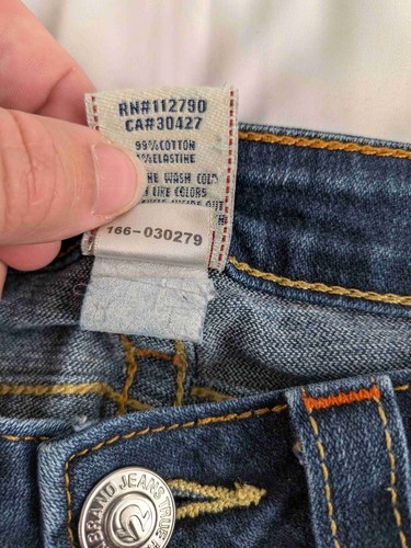 True Religion Jeans Womens Becky Size 32 x 32 - Picture 11 of 15