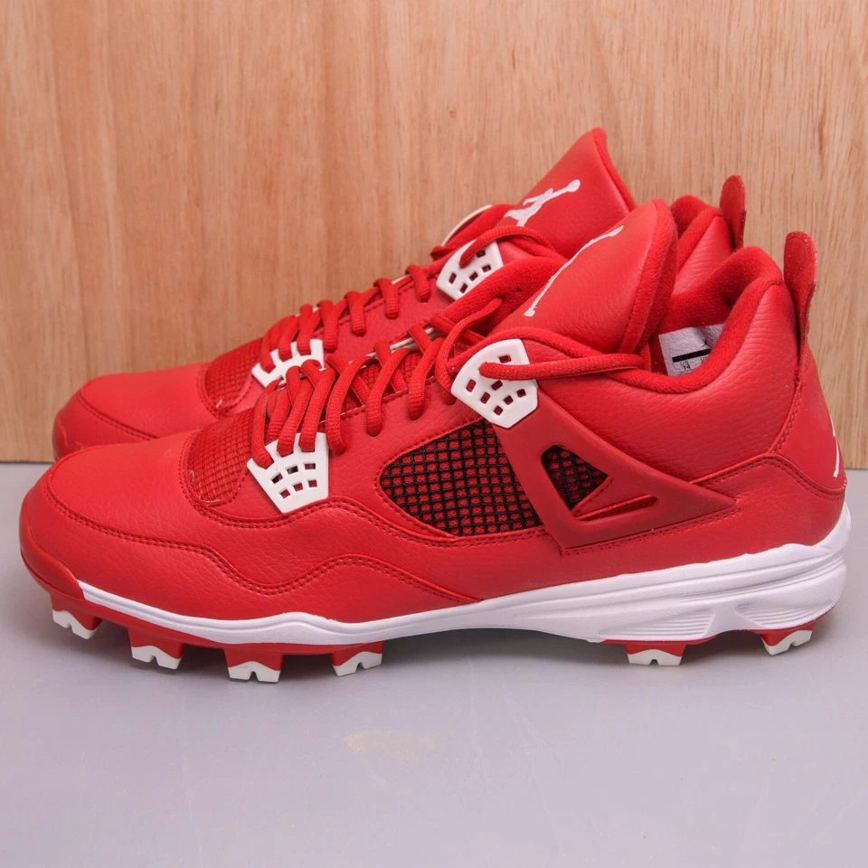 Chuteiras masculinas Jordan IV retrô MCS vermelho academia tamanho 14 - 2015 novas na caixa 807709 601 - Imagem 2 de 4