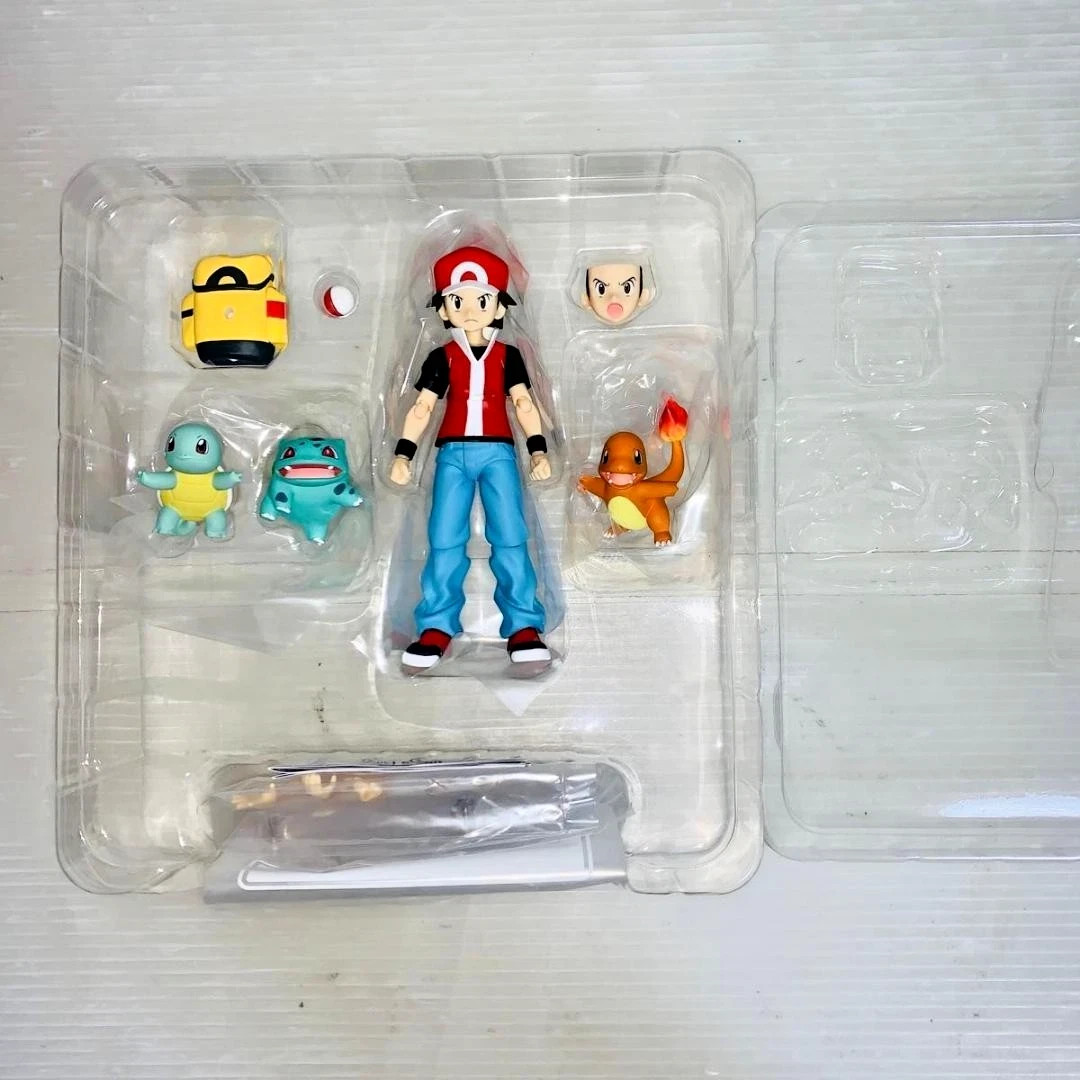 Max Factory Figma 356 Pokemon Red Trainer Action Figure Pocket