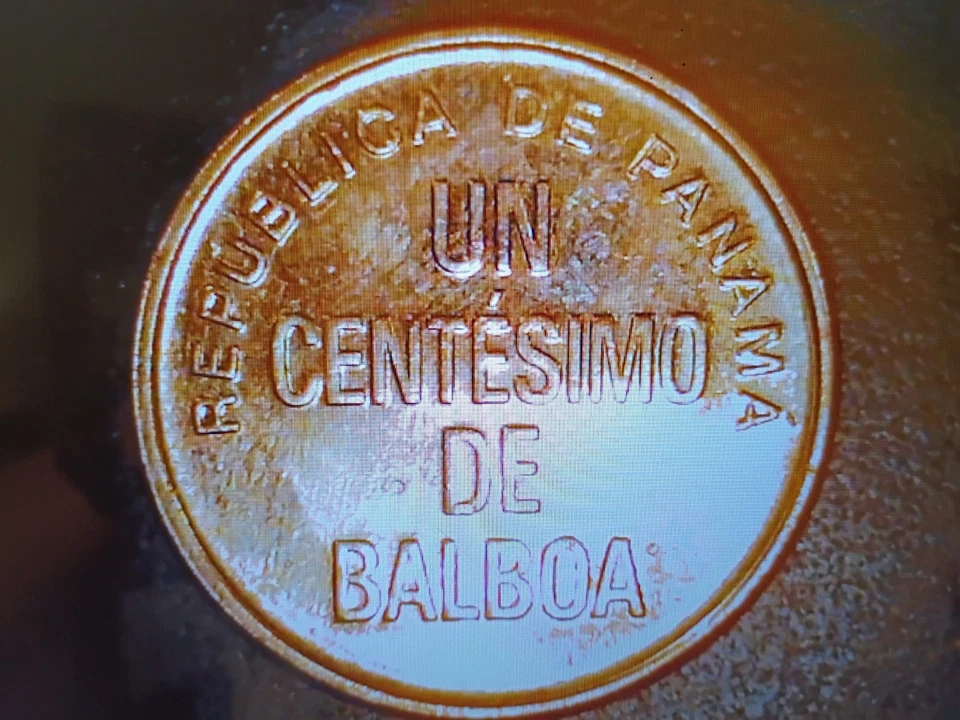 2019 Un Centesimo Del Balboa Exce Cond. MS Mirror Like. GRT Coll. Item No. - Image 2 of 2