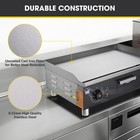 3500W 24" Electric Countertop Griddle Flat Top Commercial Restaurant BBQ Grill — photo 4