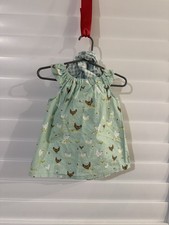 Chicken print top with coordinating green sho...