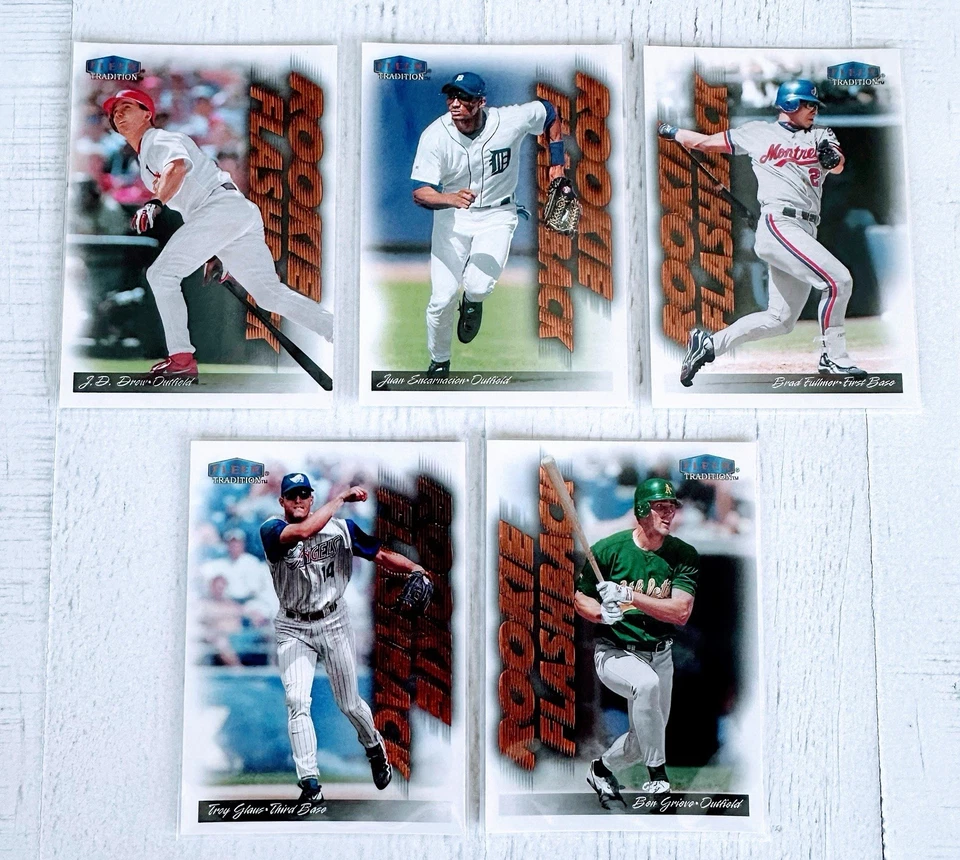1999 Fleer Tradition Rookie Flashback Insert 15 Card Complete Set - Image 4 of 4