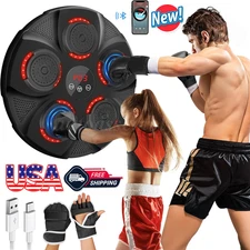 2025 Upgraded Smart Music Boxing Machine 9 Training Modes w/Boxing Gloves Music