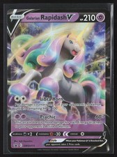 galarian rapidash pokemon card value Galarian Rapidash V #SWSH111 Prices | Pokemon Promo