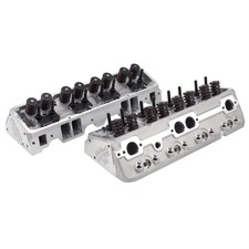 Edelbrock 5089 E-street Cylinder Heads Small Block Fits Chevy Pair