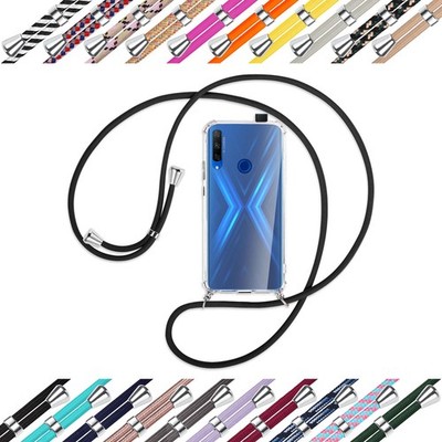 Handykette (S) für Honor 9X, 9X Premium (STK-LX1, 6.59'') Umhängehülle mit Band