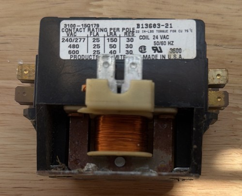 Goodman B13603-21 Contactor B1360321 3100-15Q179 USED **TESTED**