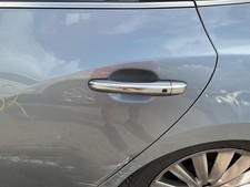 Used Rear Left Exterior Door Handle fits: 2014 Hyundai Equus assembly door rear