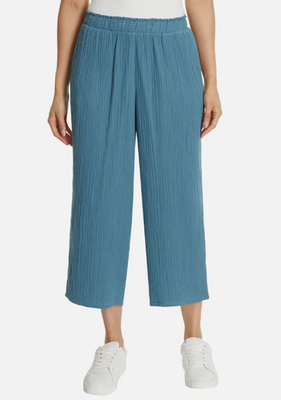 #ad Jessica Simpson Women#x27;s Gauze Pant XL BLUE $18.61