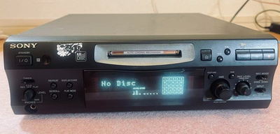 SONY MDS-S39 minidisc deck MD deck Recorder Black Power confirmed