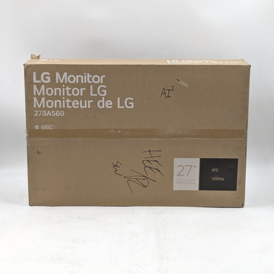 LG 27BA560-B Full HD Monitor 27'' 1920x1080 100Hz 5ms IPS LCD 27BA560-BA.CUBLFV