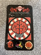 N.E.R.D Fly Or Die Pin Badges Pharrell Williams Chad Hugo Star Trak