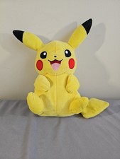 Pokémon Pikachu 10" Plush Stuffed Animal Toy 2021 Wicked Cool Toys Nintendo