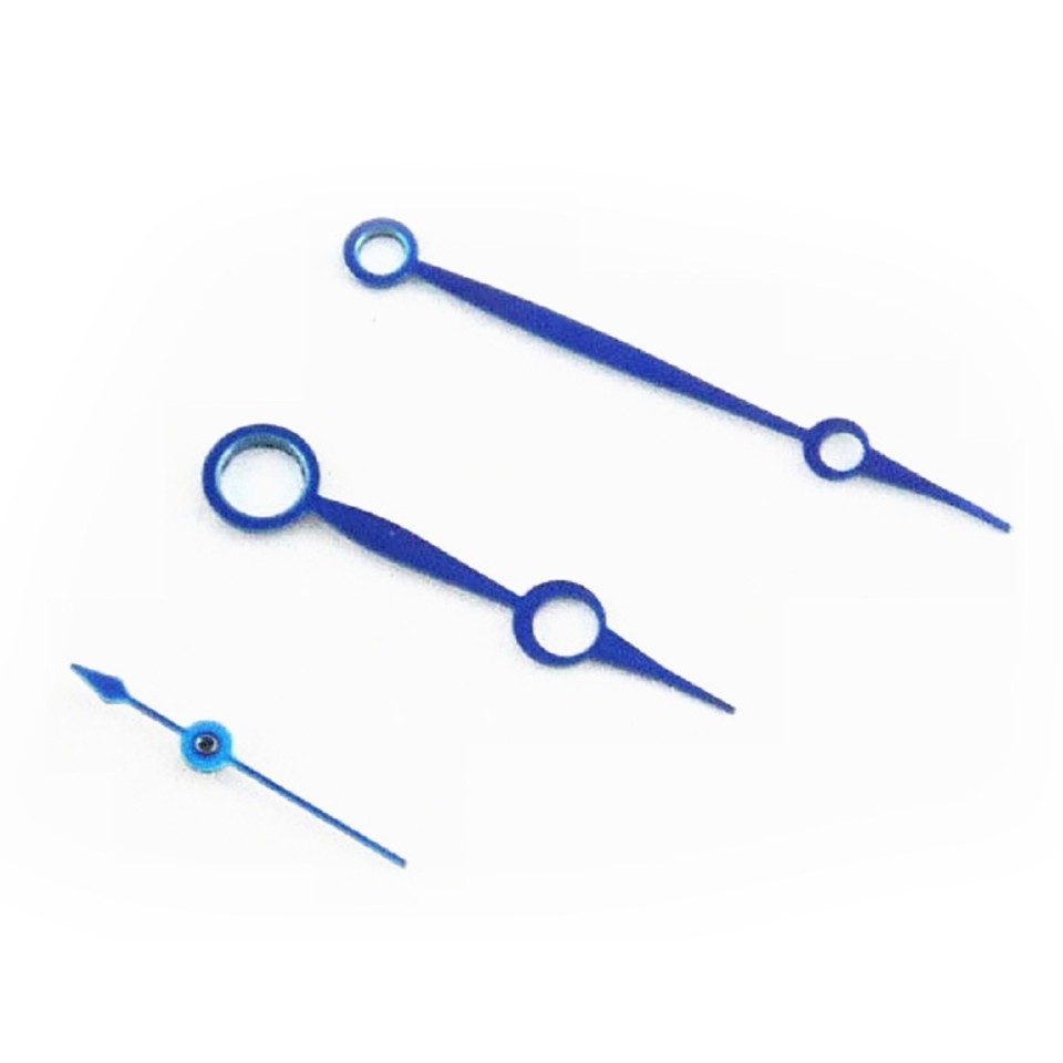 New 3 Hands Parnis Blue Watch Hands For 44mm Case Fit 6497 6498 St36 ...