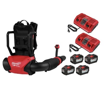 Milwaukee 3009-24HD M18 FUEL 18V Li-Ion Dual Battery Backpack Blower Kit