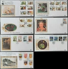 z(JER-232) JERSEY 1991 FDC set of (7) First Day BENHAM Covers (ALL pictured)