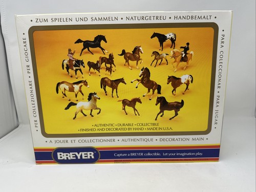 Breyer Christmas Holiday Horse 700499 Jack Frost Friesian Draft 1999 Red Stains - Picture 13 of 17