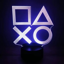 16-Color LED Gaming Light, Decorative and Ambient Light with Remote Control Lamp