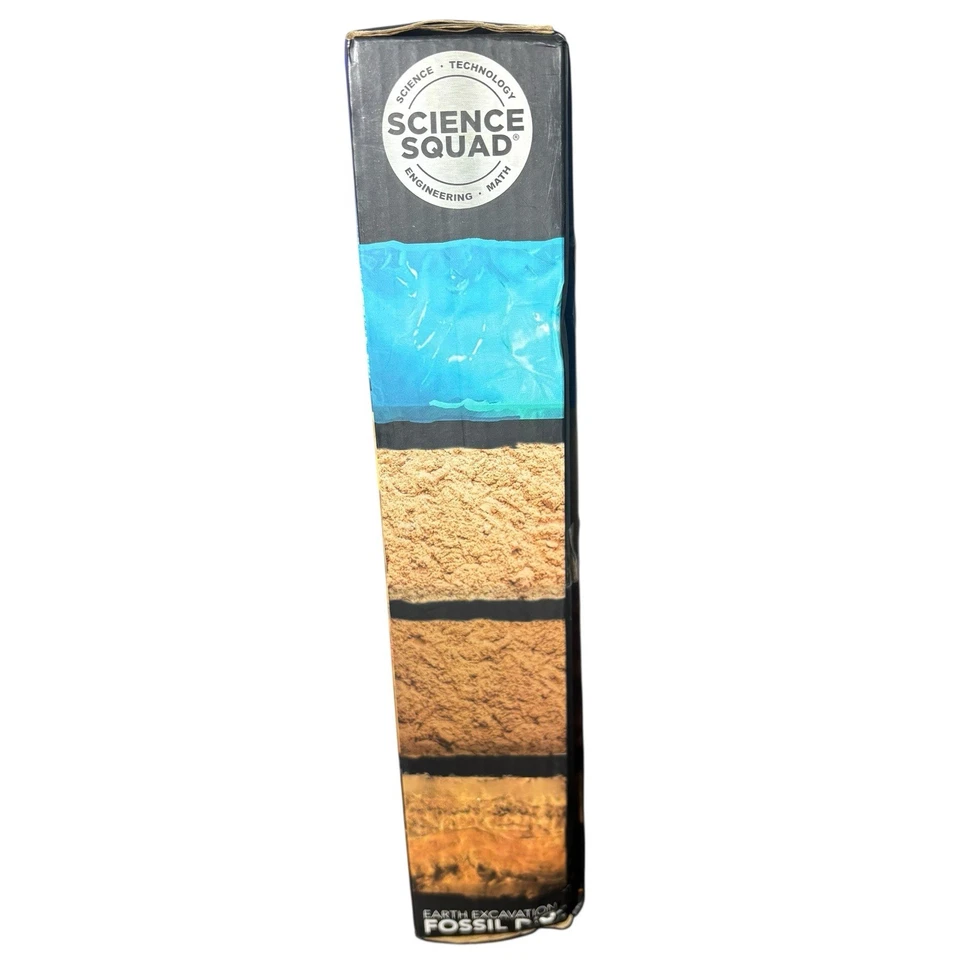 Unbelievable Science : Earth Excavation Fossil Dig Kit 4 Dig Blocks, 1 Dig Tool - Image 3 of 4