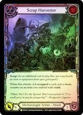 FAB  RAINBOW FOIL  Scrap Harvester (Red)  - Bright Lights Card # 132