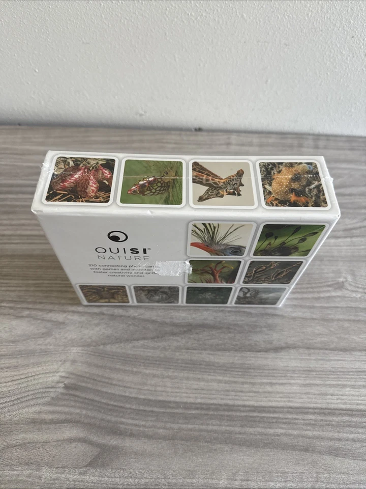 OuiSi Nature Visual Connection 210 Connecting Photo Cards Games Activities New - Image 3 of 4