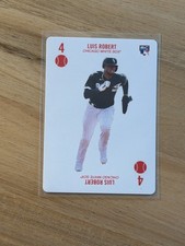 Luis Robert - 2020 Topps x Kenny Mayne 52-card Game Rookie RC #4-B. rookie card picture