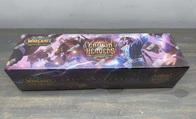 World of Warcraft TCG - Crowns of the Heavens Epic Collection Brand New Sealed!