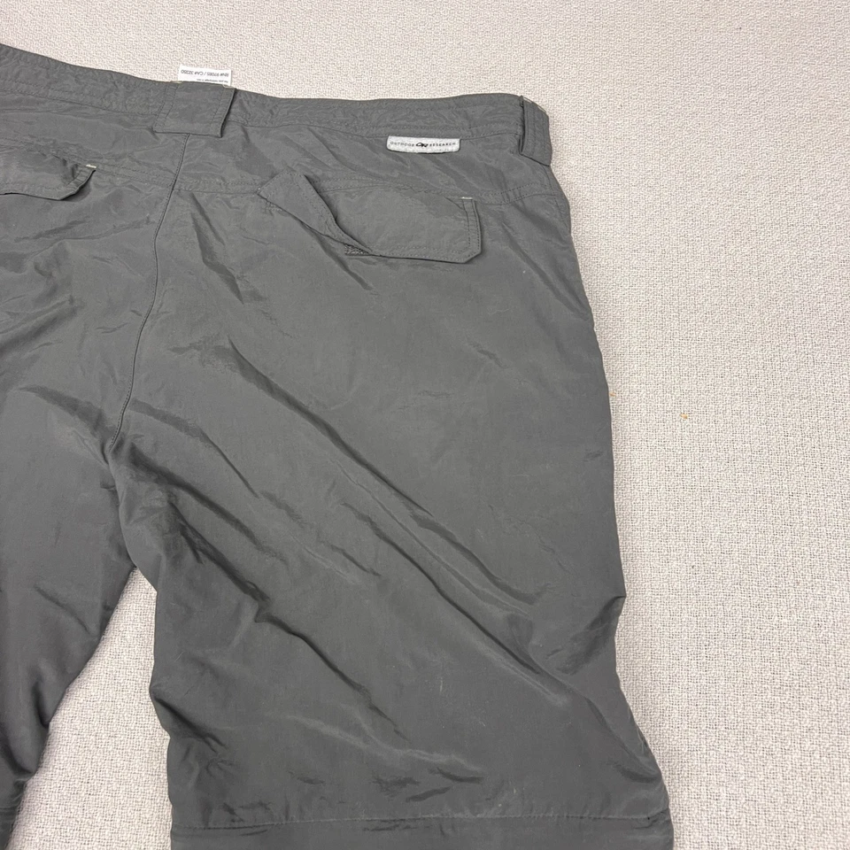 Pantalones convertibles con cremallera para hombre Outdoor Research gris XL nailon senderismo camping Foto 4 de 4