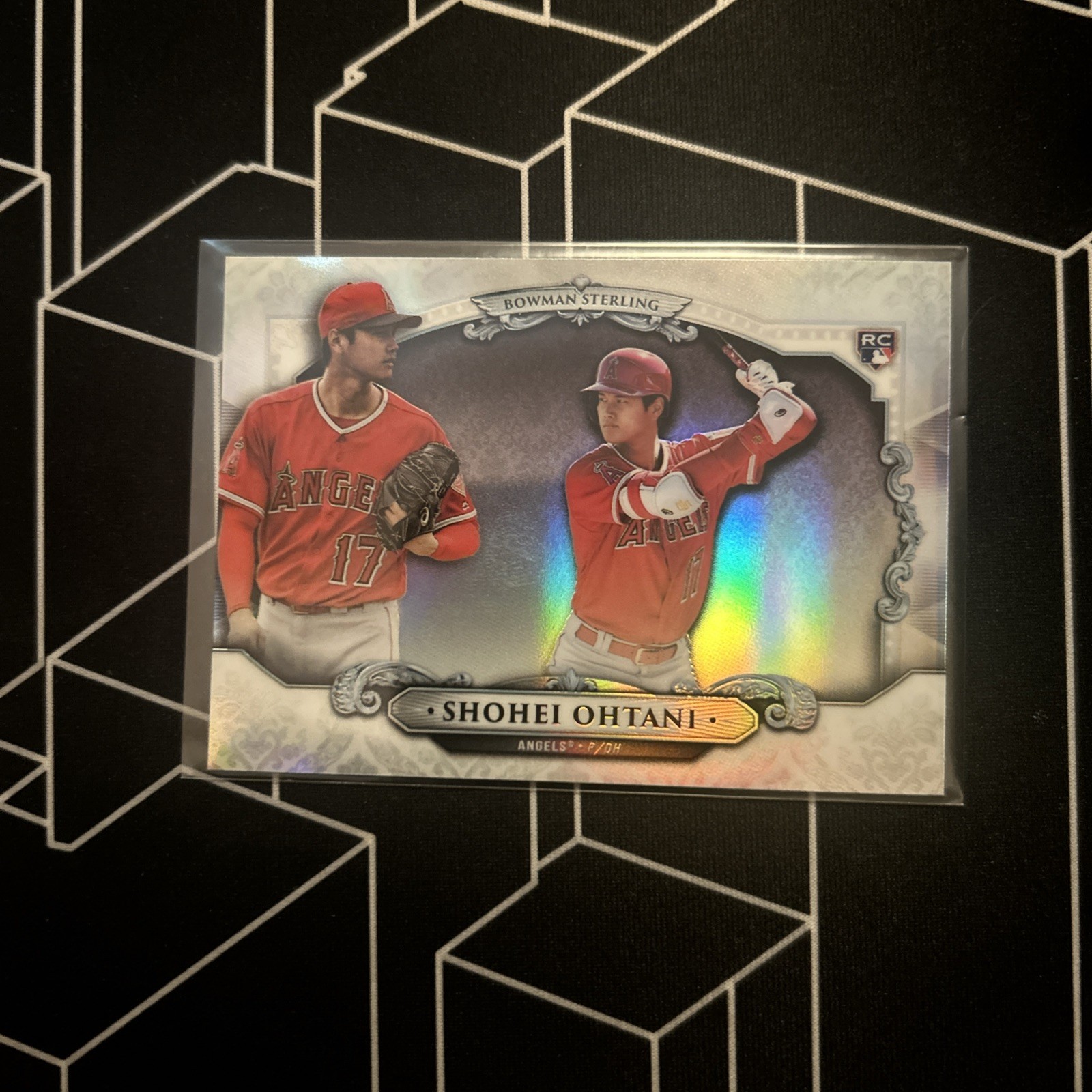 2018 Bowman Chrome Shohei Ohtani Bowman Sterling Refractor #BS-SO Rookie RC