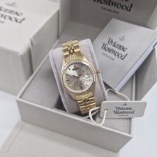 Vivienne Westwood VV311CPGD Little Camberwell Ladies Watch New w/ Box Papers Tag