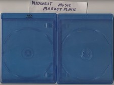 10 Ten NEW Single Disc Standard Blue Ray Replacement Cases - Blu-ray Branded