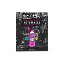 Muc-Off Motorrad Clean Protect Lube Kit Motorradreiniger 1L Kettenspray 400ml