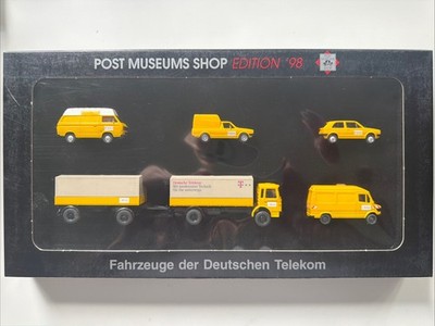 Wiking H0 1:87 Set Post Museums Shop Edition 98 Deutsche Telekom OVP PMS 80-02